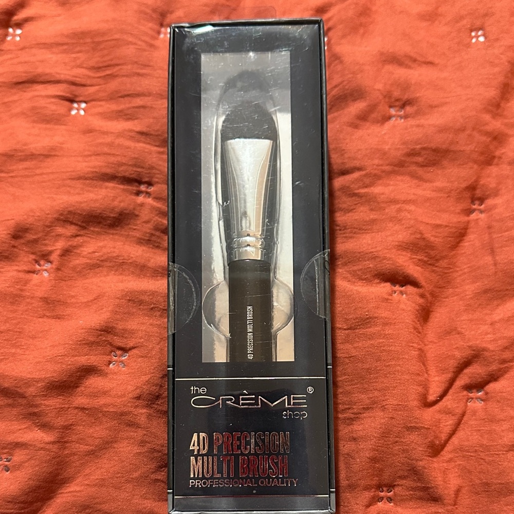 The Crème Shop 4D Precision Multi Brush - Black and Silver